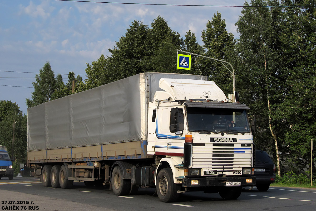 Волгоградская область, № О 559 ХВ 34 — Scania (III) R113H