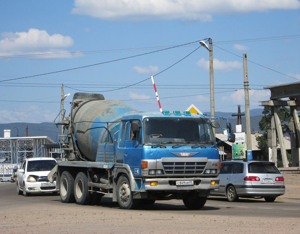 Бурятия, № С 849 КМ 03 — Hino FS