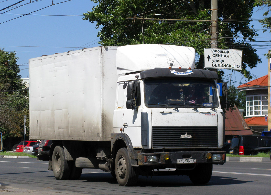 Москва, № Р 151 РМ 197 — МАЗ-533603