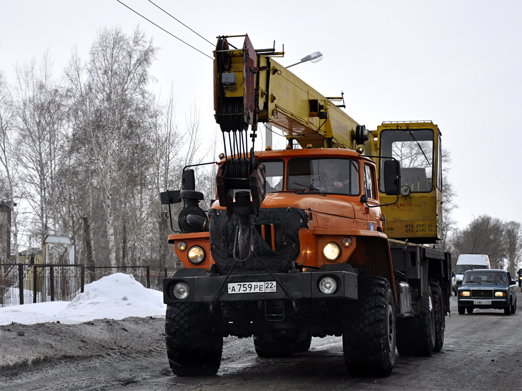 Алтайский край, № А 759 РЕ 22 — Урал-4320-40