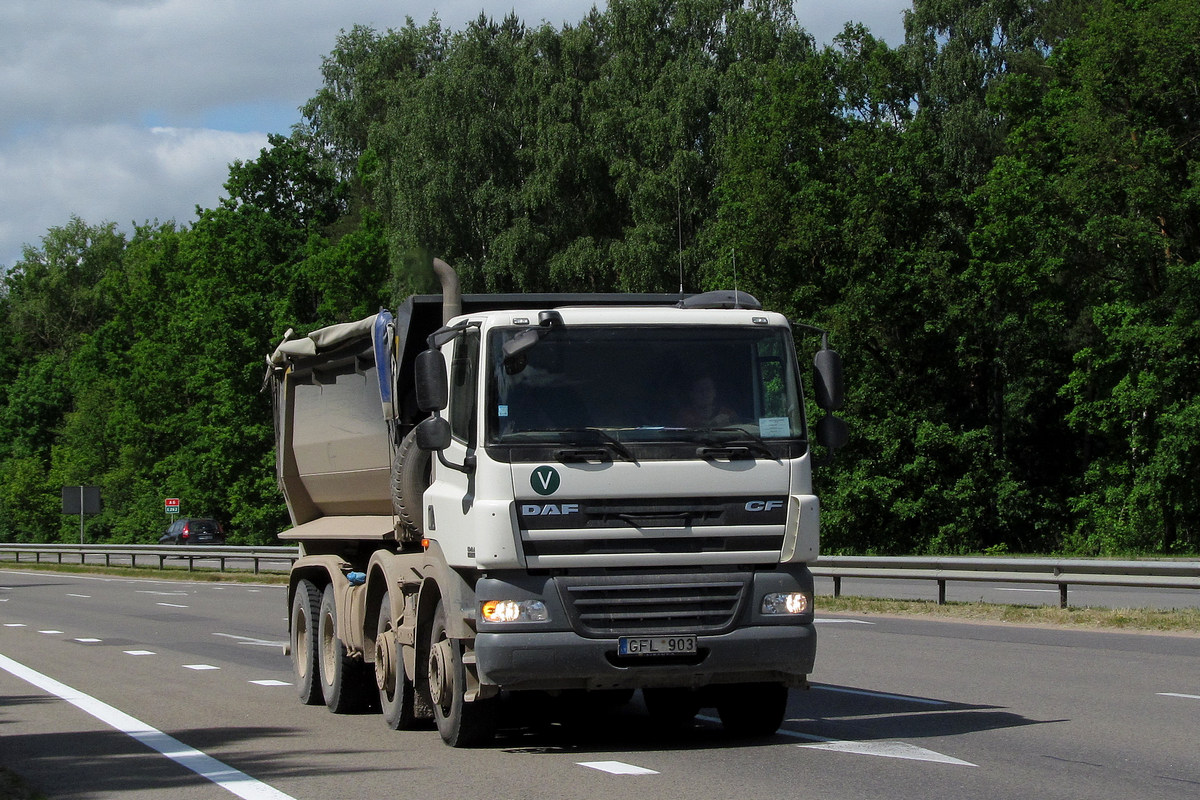 Литва, № GFL 903 — DAF CF85 FAD