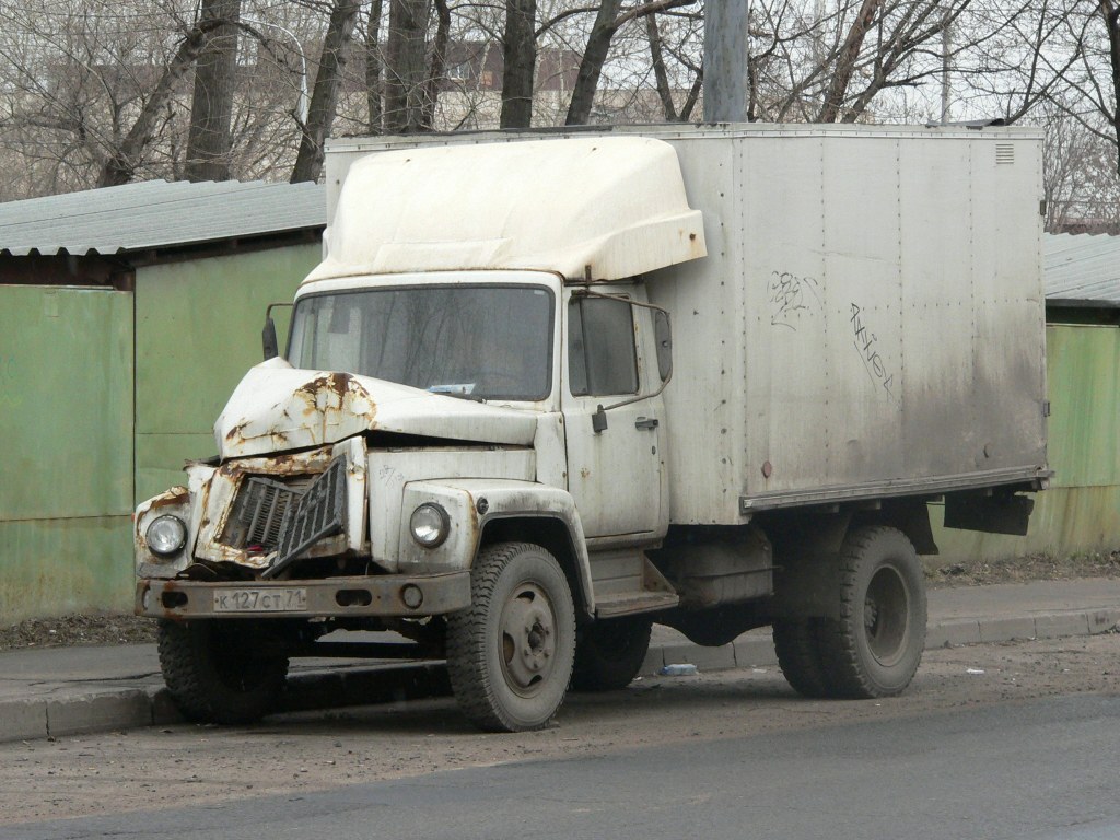 Тульская область, № К 127 СТ 71 — ГАЗ-3307