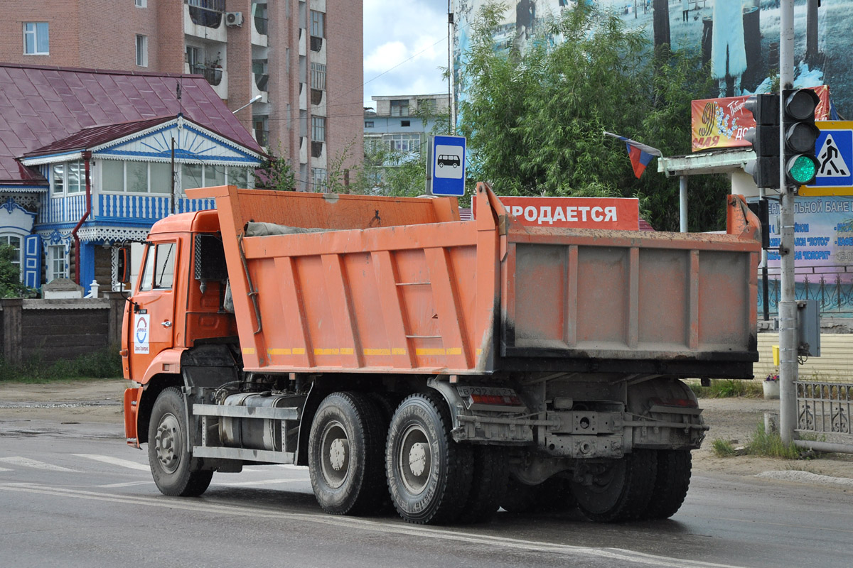 Чувашия, № В 292 КА 21 — КамАЗ-6520-06 [65200F]