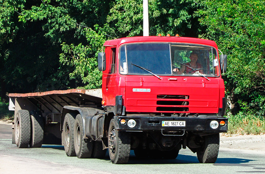Днепропетровская область, № АЕ 1827 СА — Tatra 815 S1