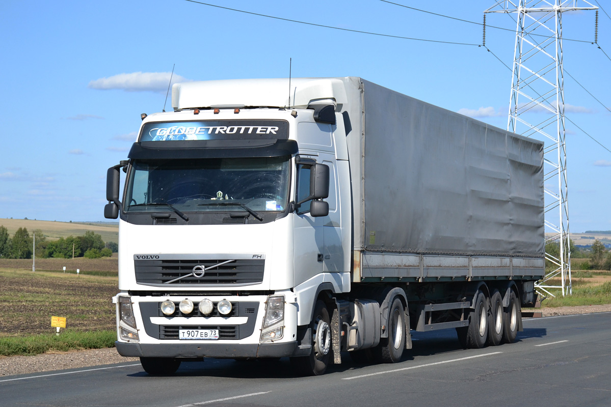 Ульяновская область, № Т 907 ЕВ 73 — Volvo ('2008) FH.400