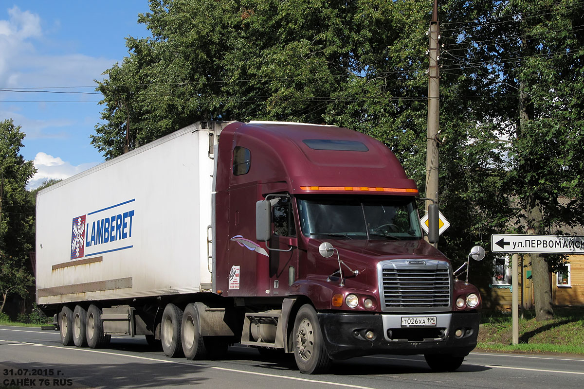 Москва, № Т 026 ХА 199 — Freightliner Century Class