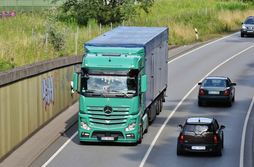 Германия, № TUT-AX 450 — Mercedes-Benz Actros ('2011) 1845