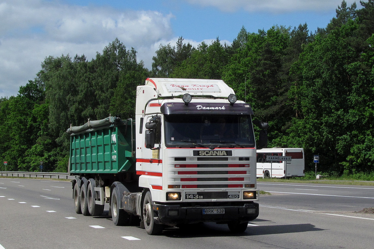 Литва, № BRK 523 — Scania (III) R143M