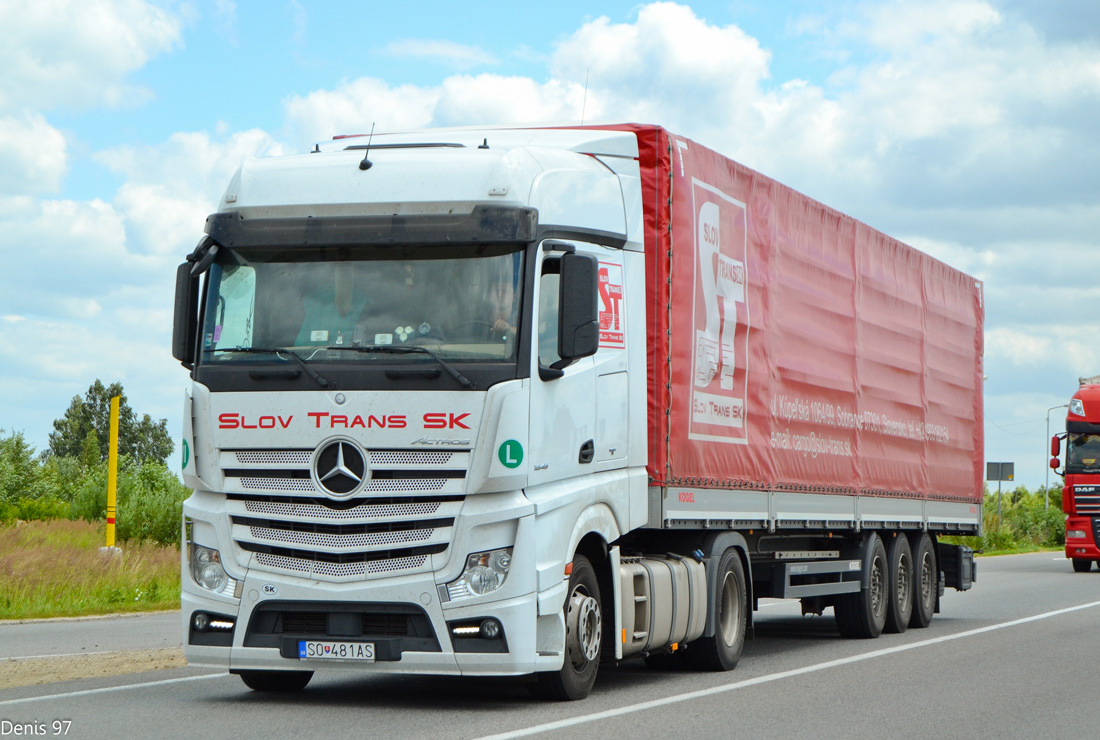 Словакия, № SO-481AS — Mercedes-Benz Actros ('2011) 1845