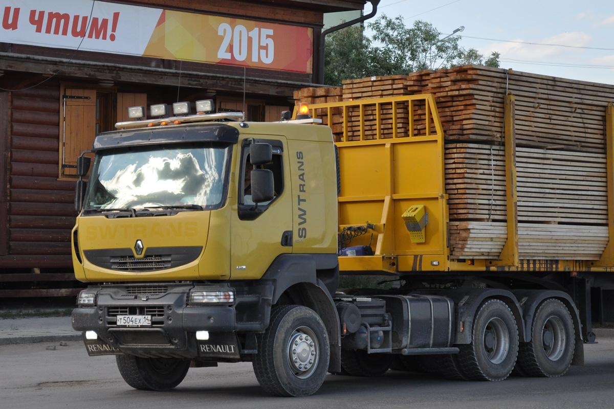 Саха (Якутия), № Т 504 ЕХ 14 — Renault Kerax