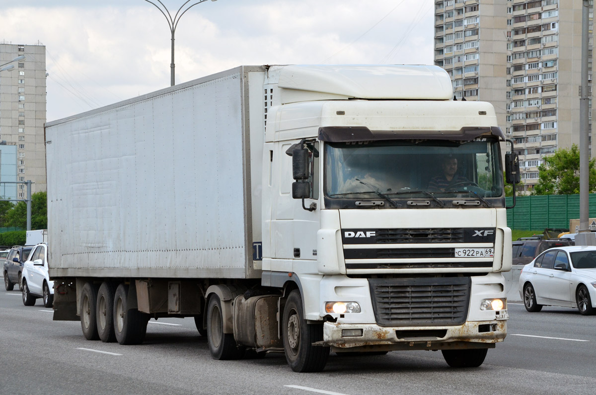 Тверская область, № С 922 РА 69 — DAF XF95 FT