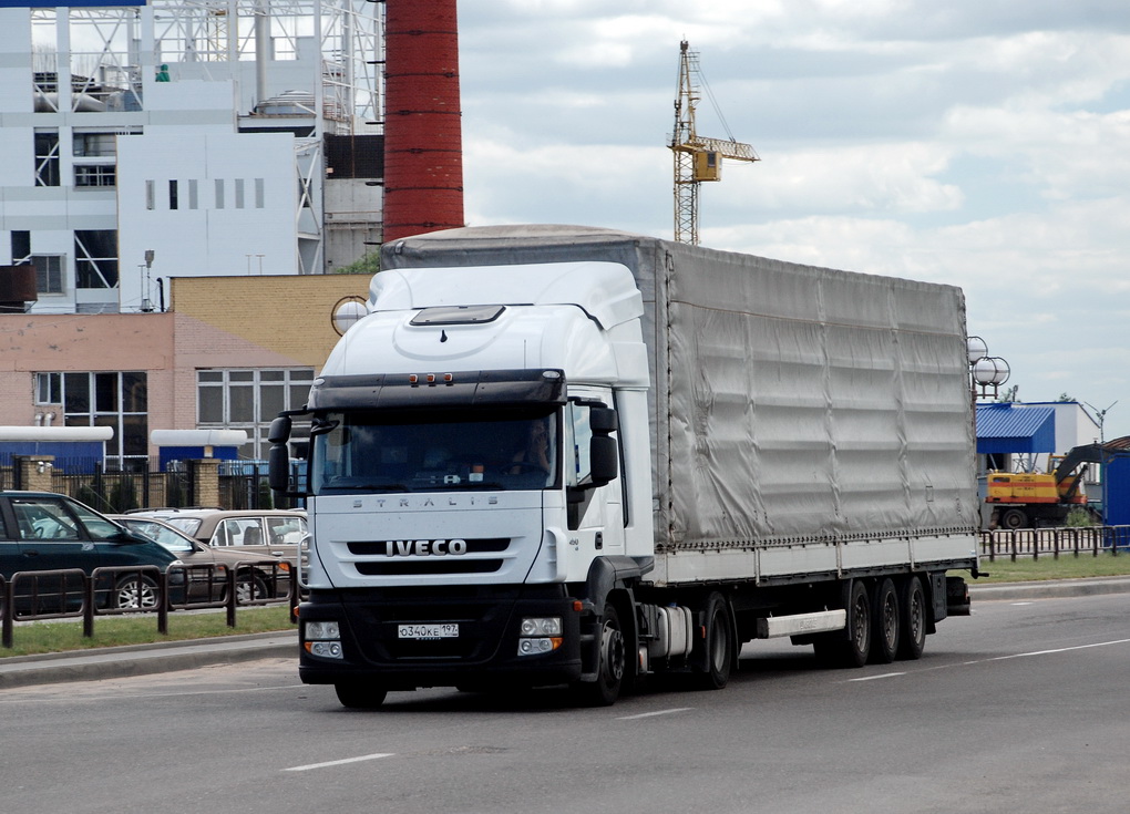 Москва, № О 340 КЕ 197 — IVECO Stralis ('2007) 450