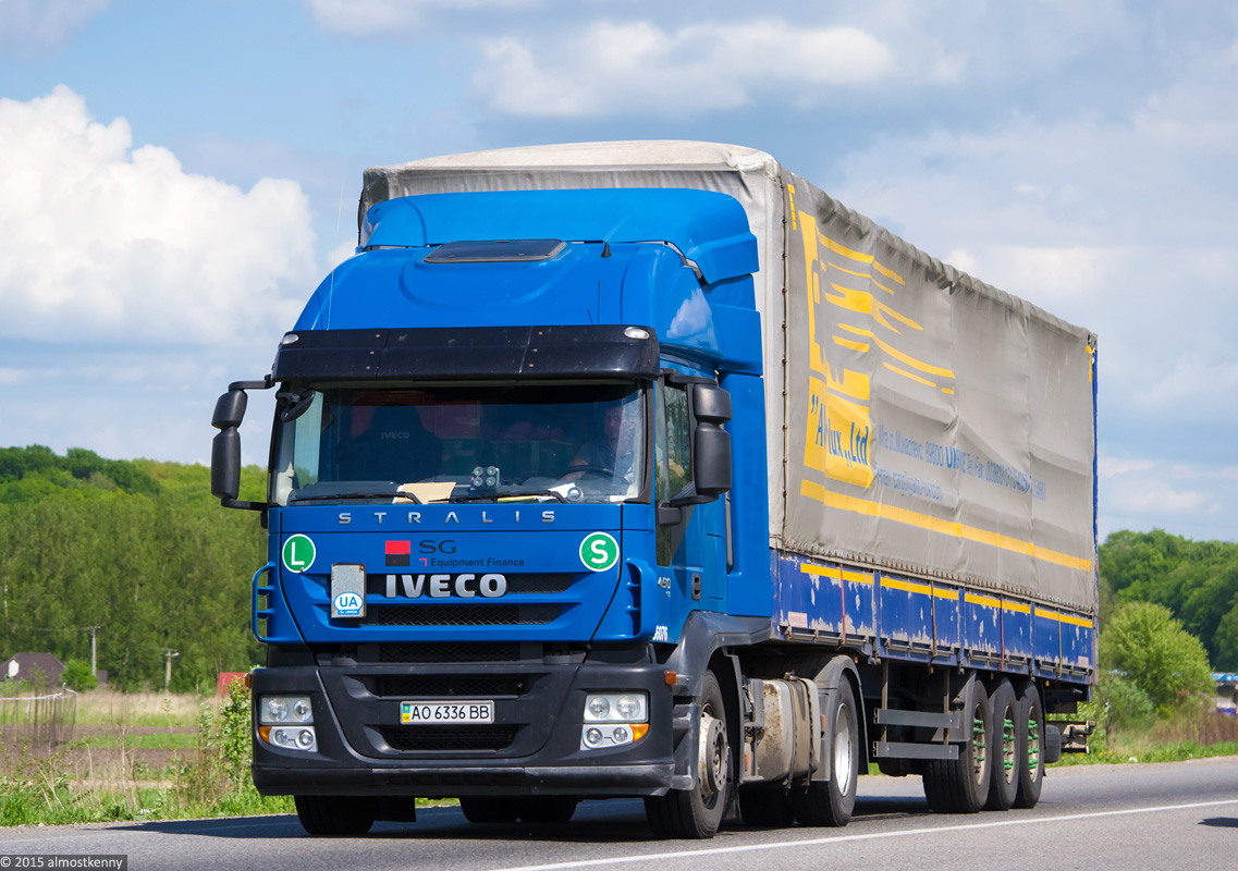 Закарпатская область, № АО 6336 ВВ — IVECO Stralis ('2007) 450