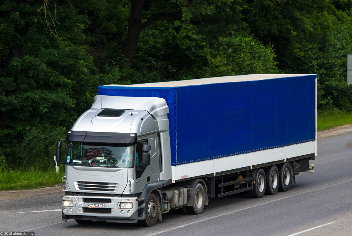 Хмельницкая область, № ВХ 7328 АТ — IVECO Stralis ('2002) 450