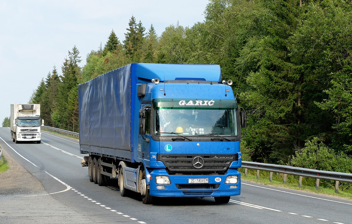 Хорватия, № ZG 7404-EM — Mercedes-Benz Actros ('2003) 1844