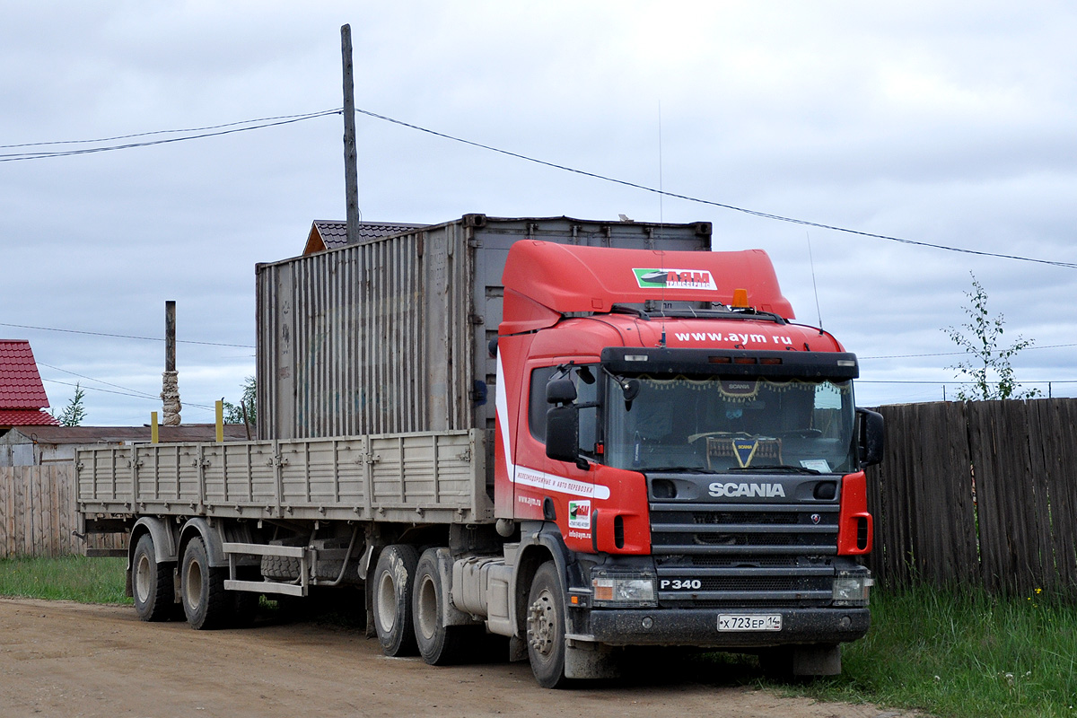 Саха (Якутия), № Х 723 ЕР 14 — Scania ('1996) P340