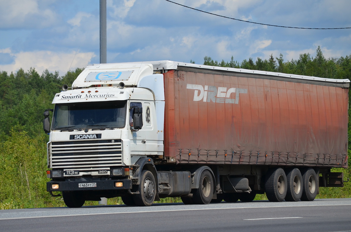 Ивановская область, № Т 463 РТ 37 — Scania (II) R113M