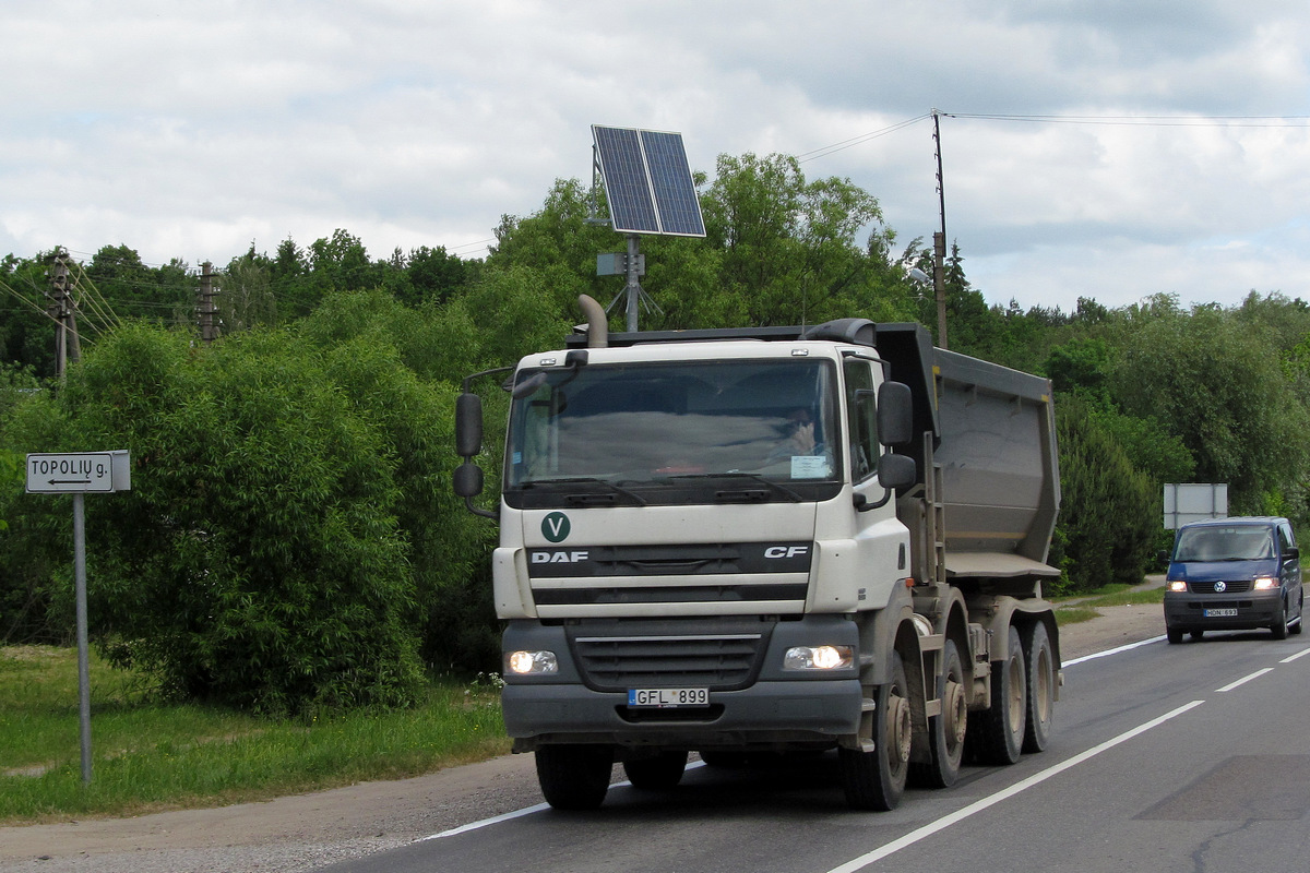 Литва, № GFL 899 — DAF CF85 FAD