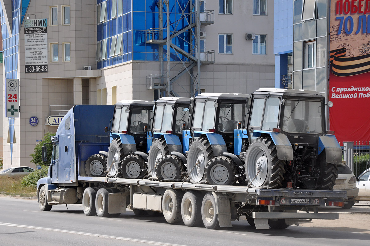 Омская область, № АК 9666 55 — Schmitz Cargobull S.PR общ.модель