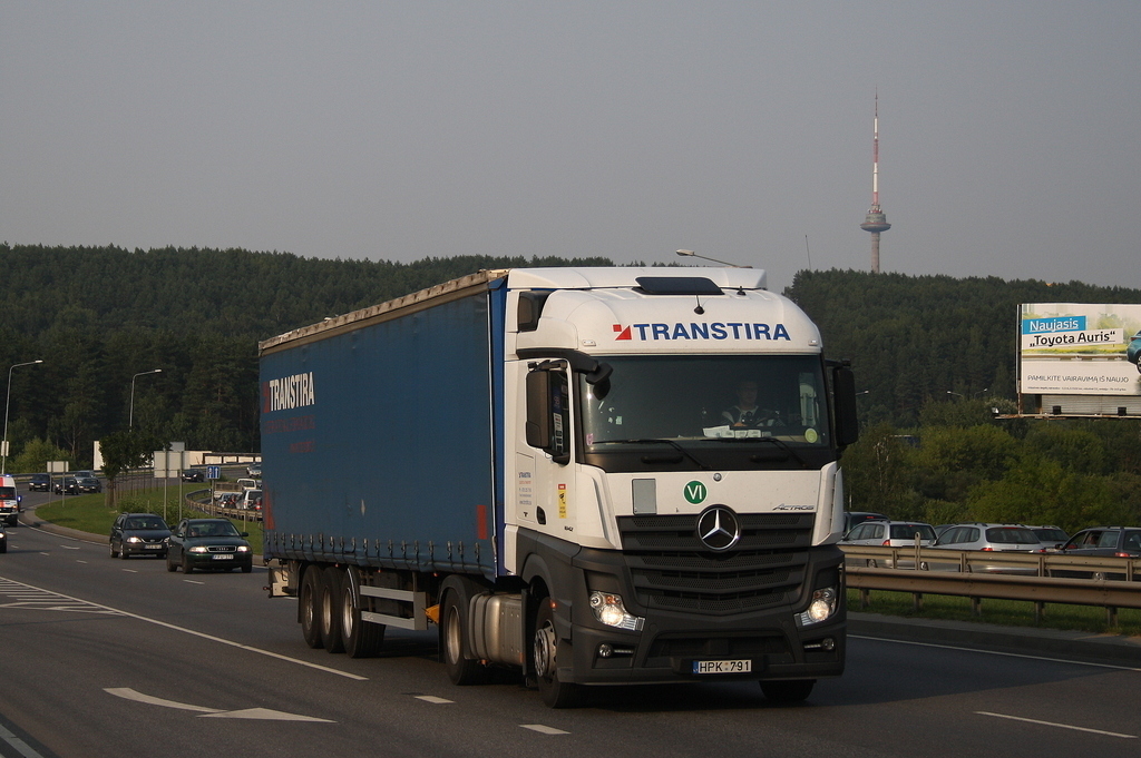 Литва, № HPK 791 — Mercedes-Benz Actros ('2011) 1842