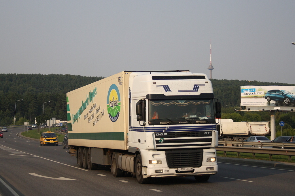 Калининградская область, № О 394 УВ 39 — DAF XF95 FT