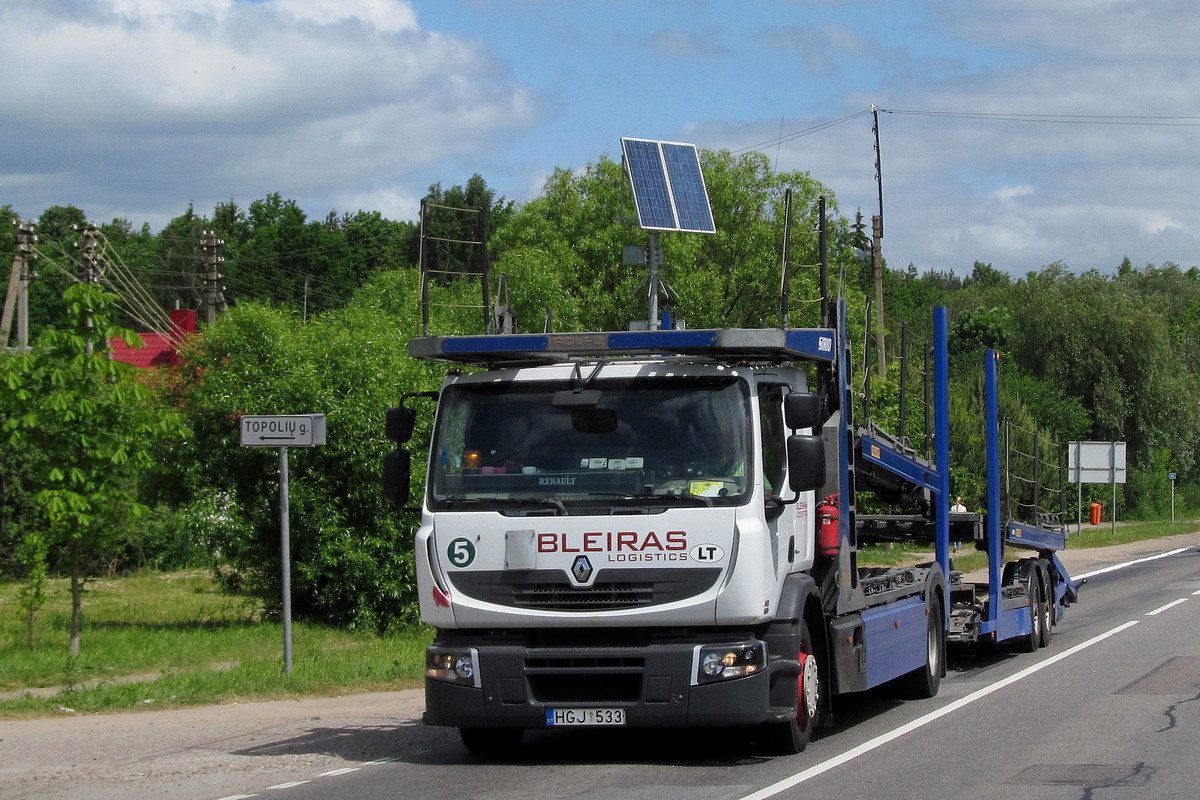 Литва, № HGJ 533 — Renault Premium ('2006)