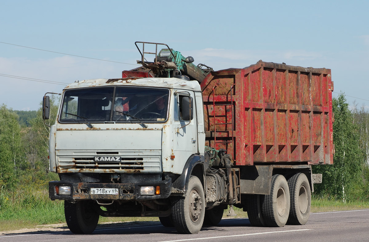 Тверская область, № В 718 КУ 69 — КамАЗ-53229-15 [53229R]