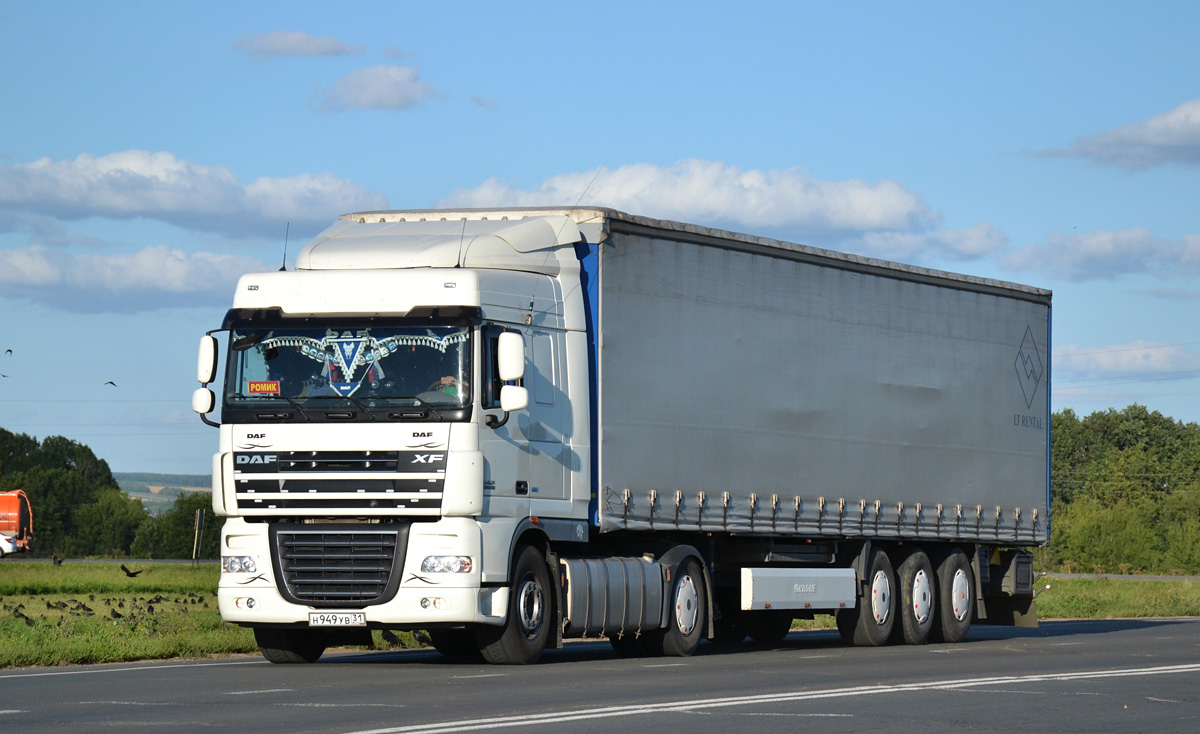 Белгородская область, № Н 949 УВ 31 — DAF XF105 FT