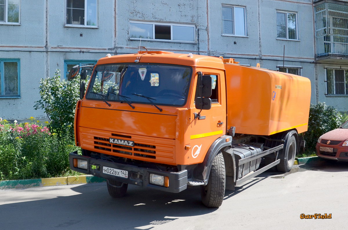 Кемеровская область, № Н 022 ВХ 142 — КамАЗ-43253-A3(96)