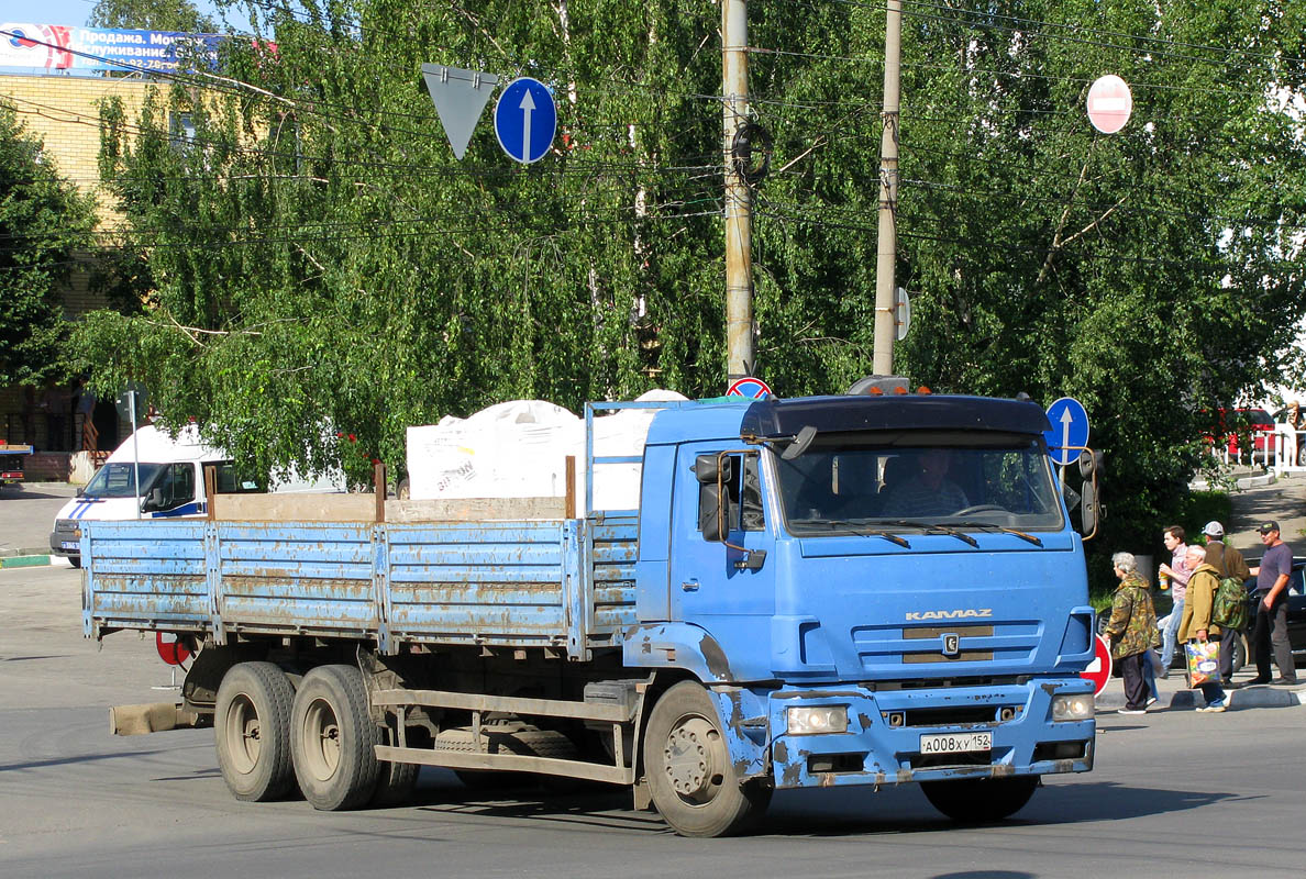 Нижегородская область, № А 008 ХУ 152 — КамАЗ-65117-62