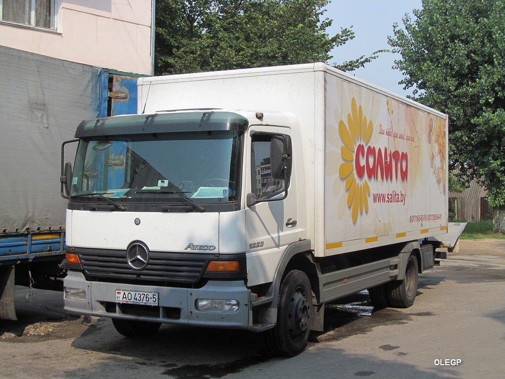 Минская область, № АО 4376-5 — Mercedes-Benz Atego 1223