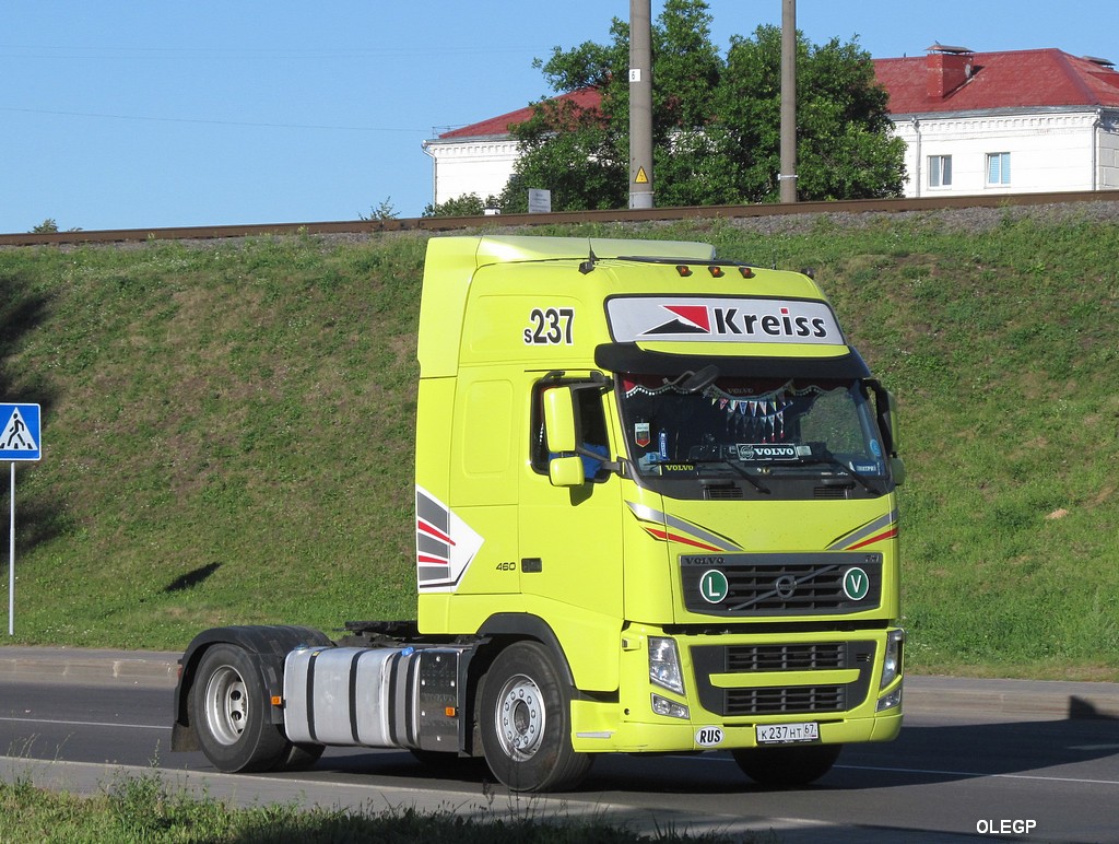 Смоленская область, № К 237 НТ 67 — Volvo ('2008) FH.460