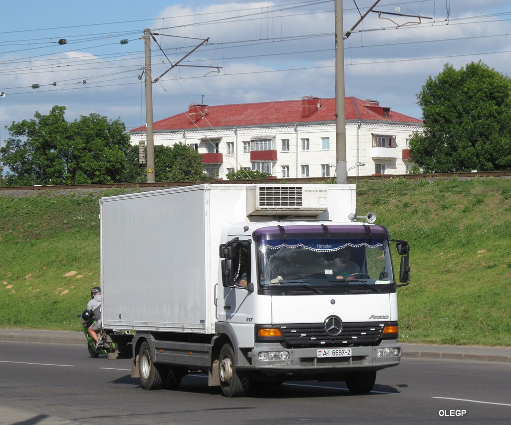 Витебская область, № АІ 6657-2 — Mercedes-Benz Atego 817