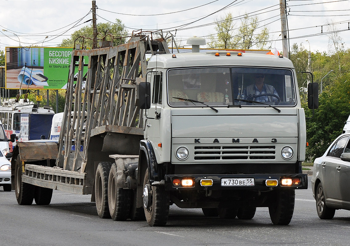 Омская область, № К 730 ВЕ 55 — КамАЗ-5410