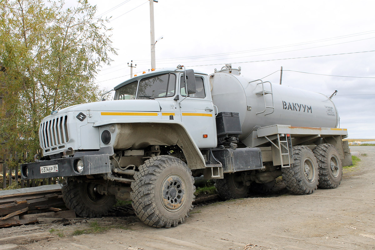 Ямало-Ненецкий автоном.округ, № О 374 ЕР 89 — Урал-4320-40