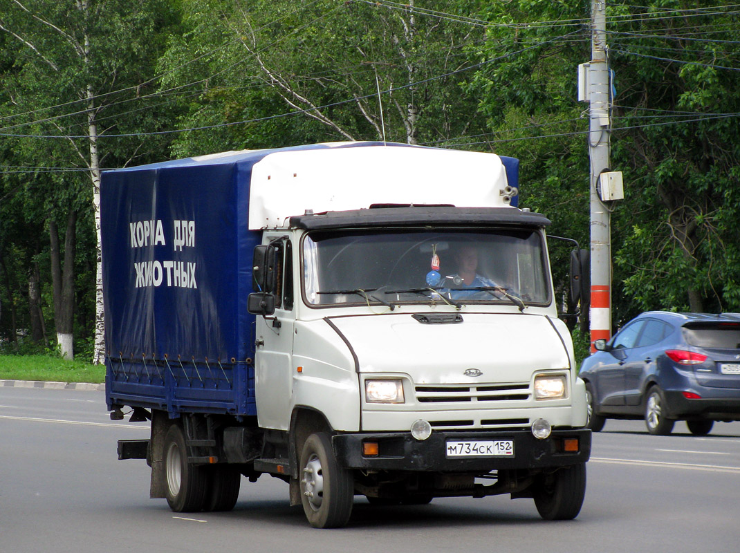 Нижегородская область, № М 734 СК 152 — ЗИЛ-5301АО "Бычок"