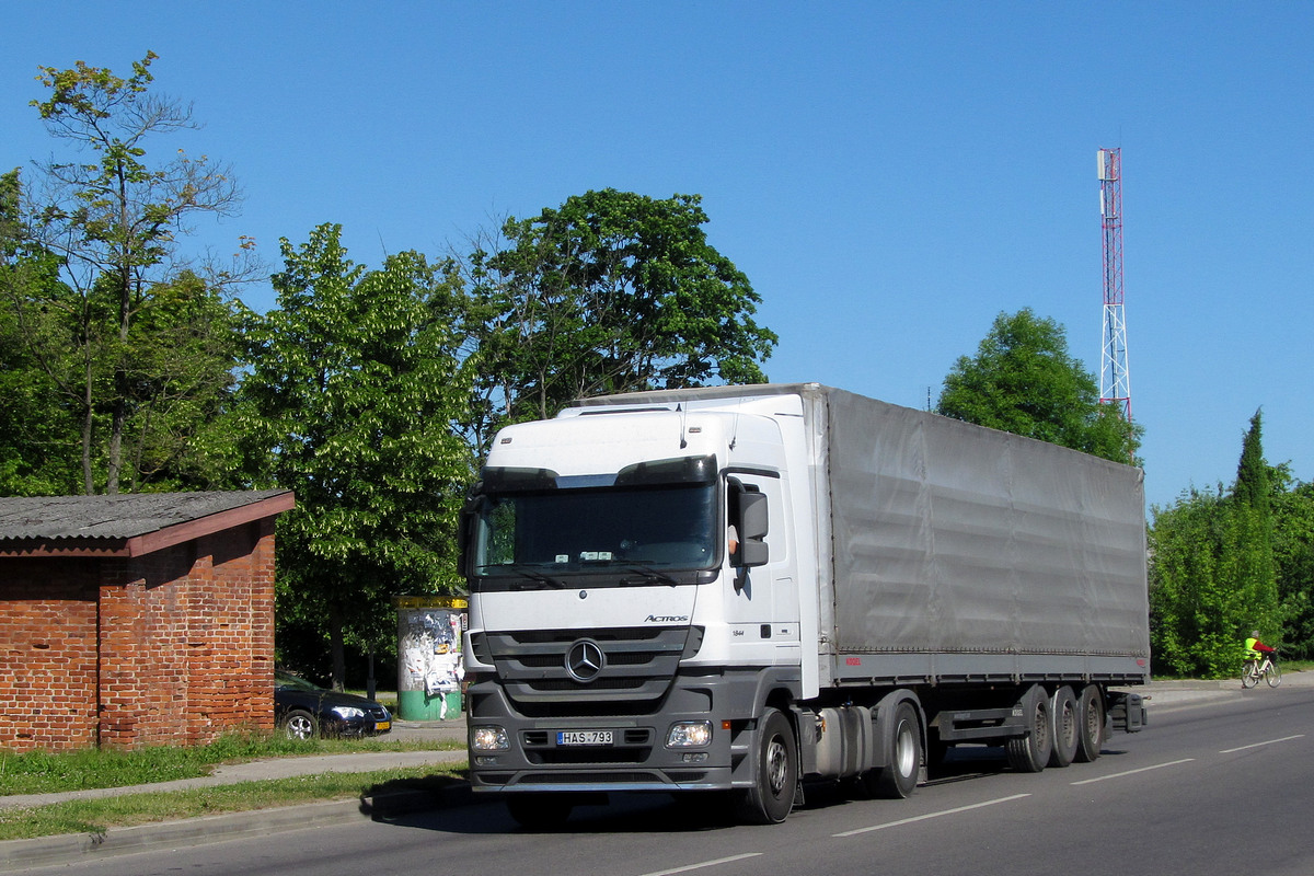 Литва, № HAS 793 — Mercedes-Benz Actros ('2009) 1844