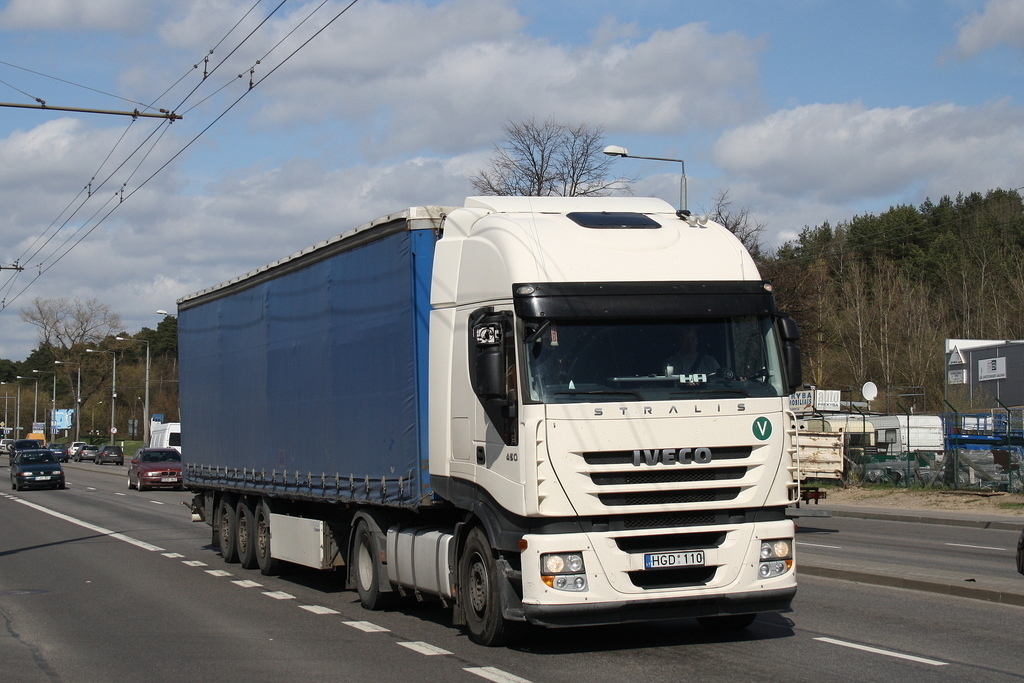 Литва, № HGD 110 — IVECO Stralis ('2007) 450