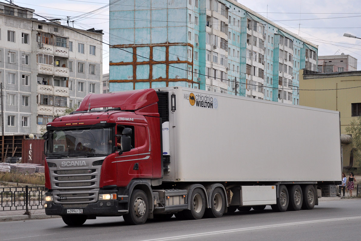 Московская область, № Н 399 ЕТ 50 — Scania ('2013) G440