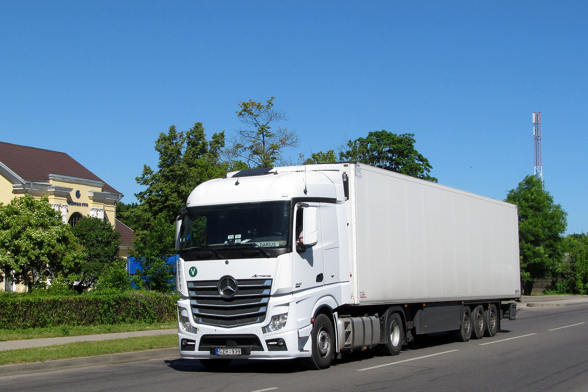 Литва, № GZR 939 — Mercedes-Benz Actros ('2011) 1842