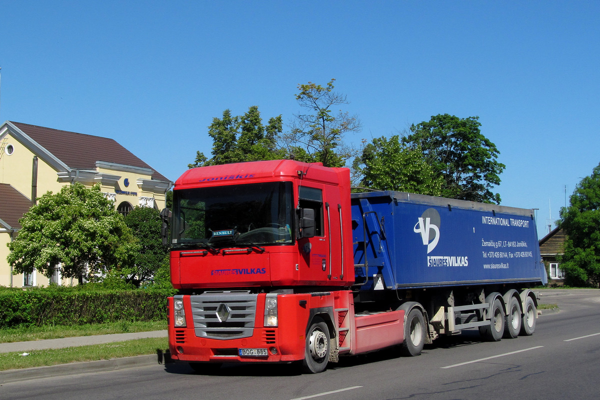 Литва, № BOG 885 — Renault Magnum ('2005)