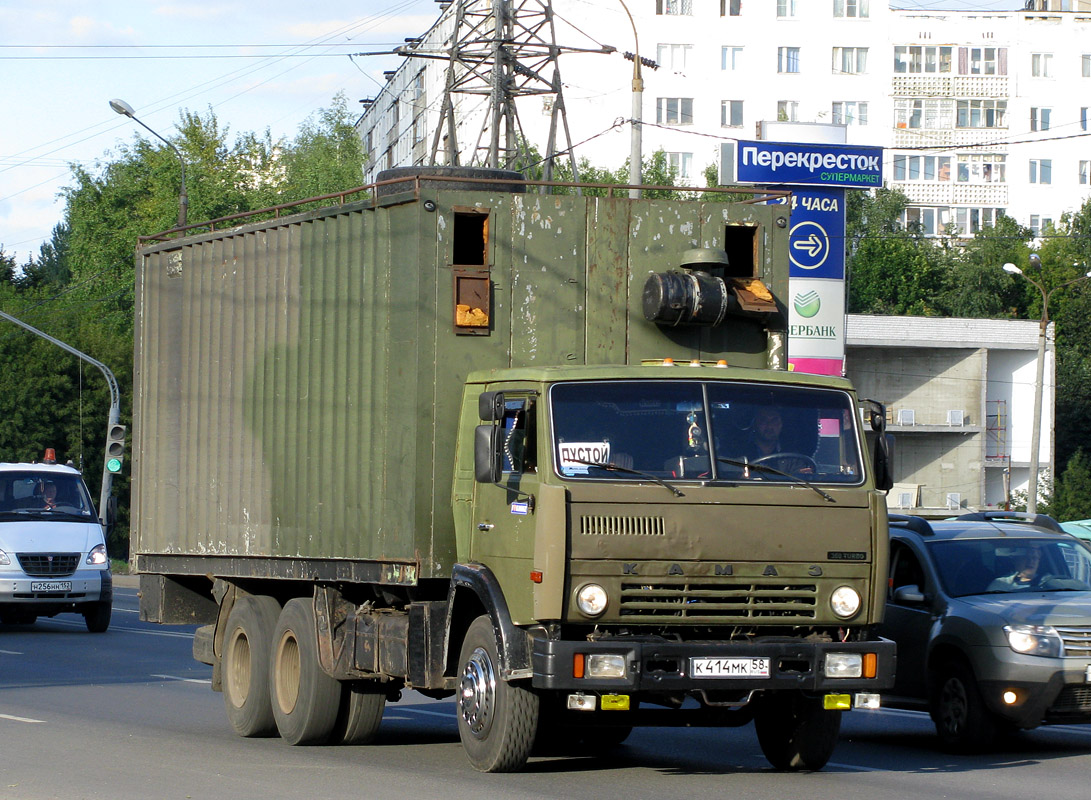 Пензенская область, № К 414 МК 58 — КамАЗ (общая модель)