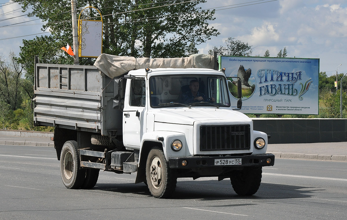 Омская область, № Р 528 УС 55 — ГАЗ-3309