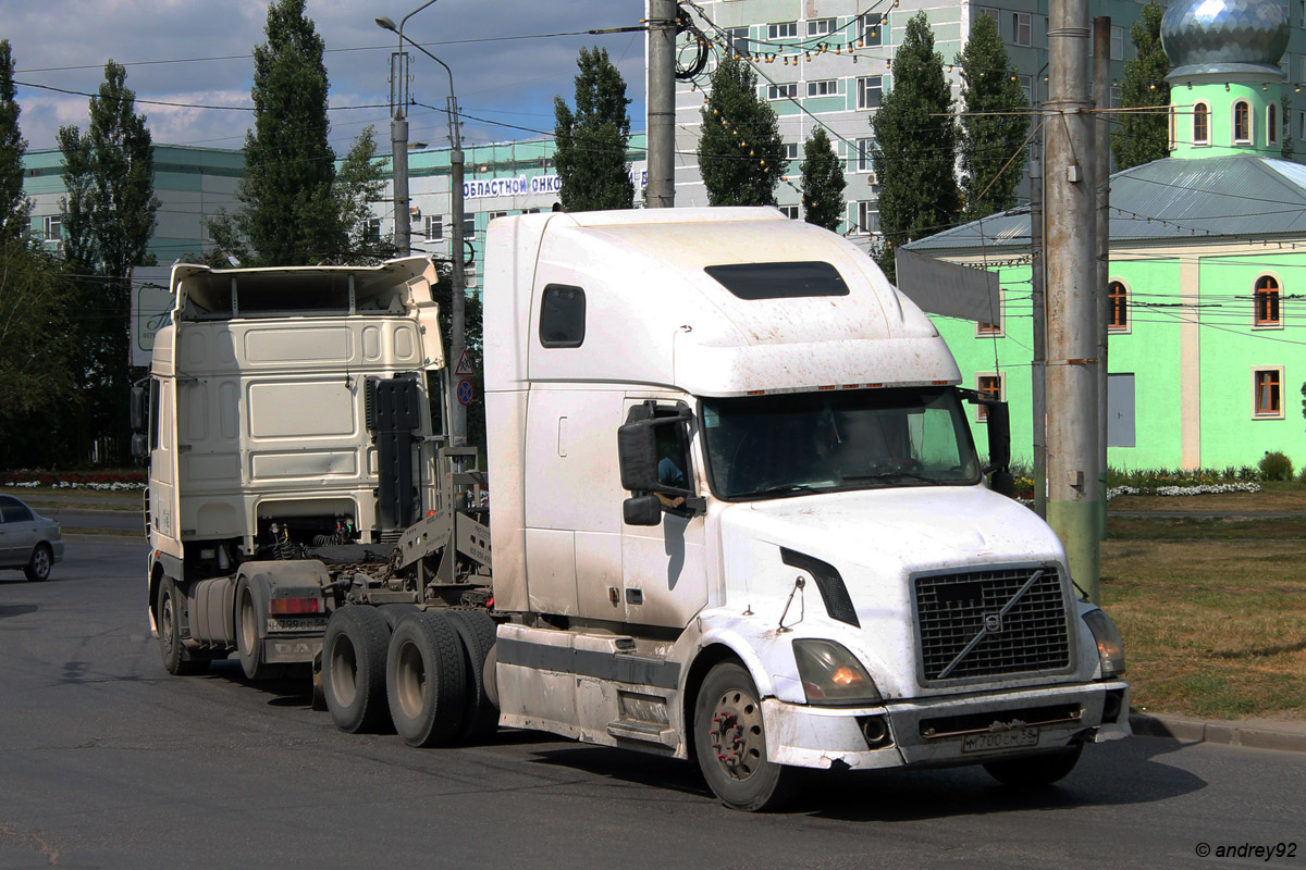 Пензенская область, № М 700 СМ 58 — Volvo VNL670