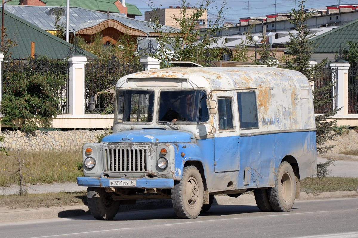 Саха (Якутия), № Р 351 ВХ 14 — ГАЗ-53-12