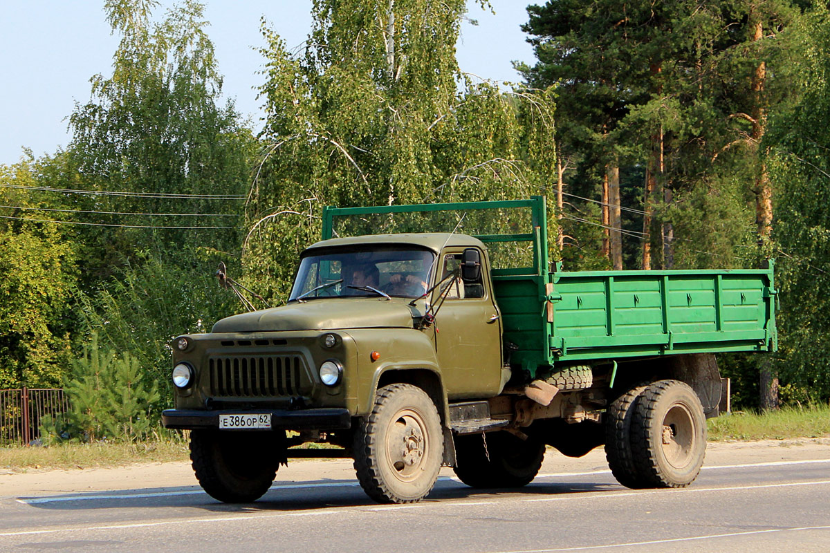 Рязанская область, № Е 386 ОР 62 — ГАЗ-53-14, ГАЗ-53-14-01