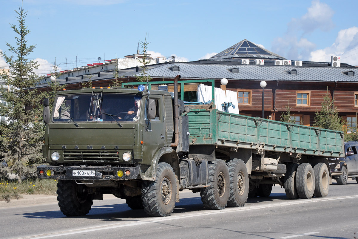 Саха (Якутия), № Н 108 КА 14 — КамАЗ-43101