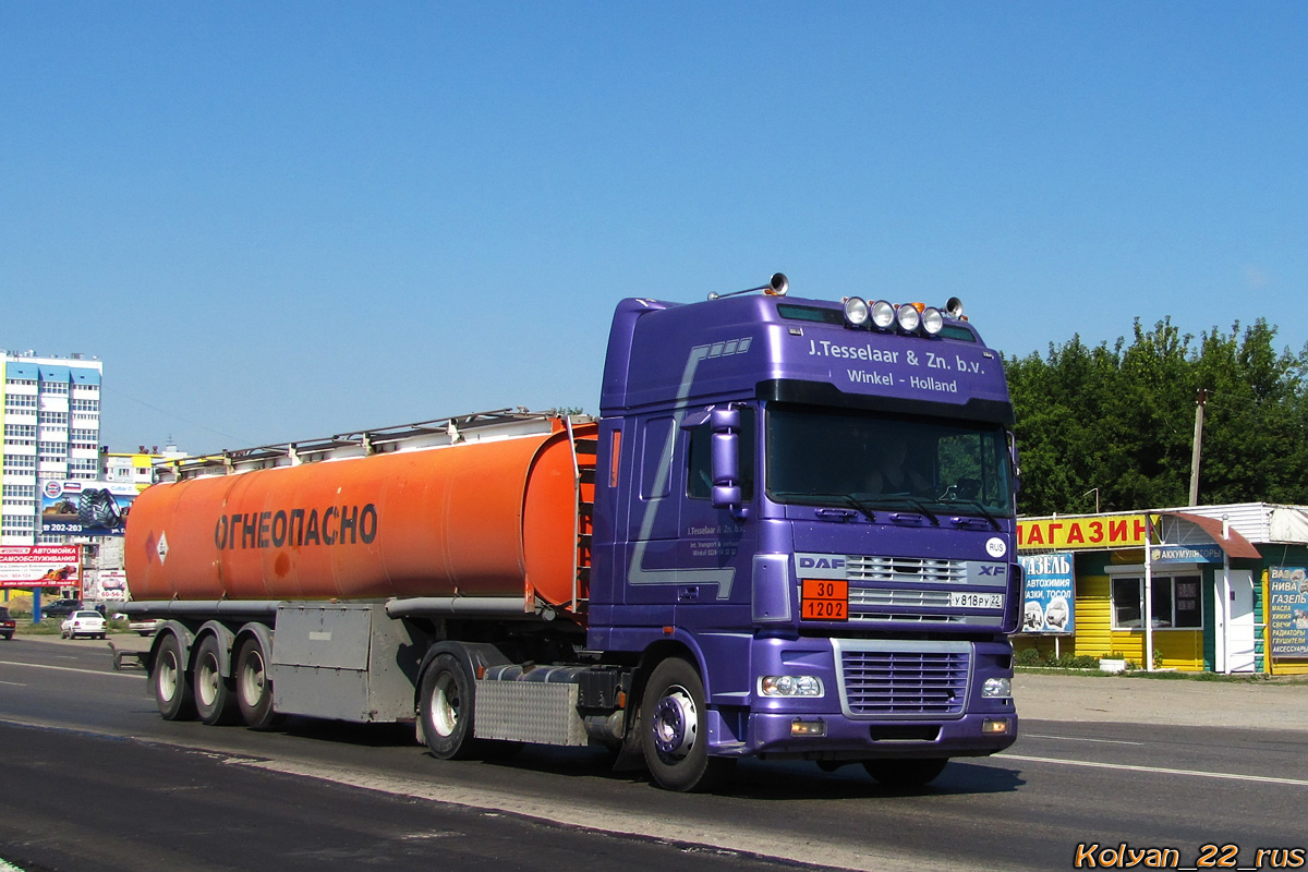 Алтайский край, № У 818 РУ 22 — DAF XF95 FT