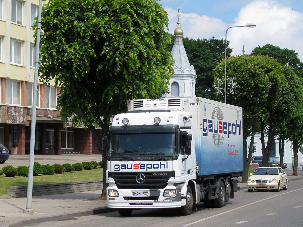 Литва, № HCN 727 — Mercedes-Benz Actros ('2003) 2541