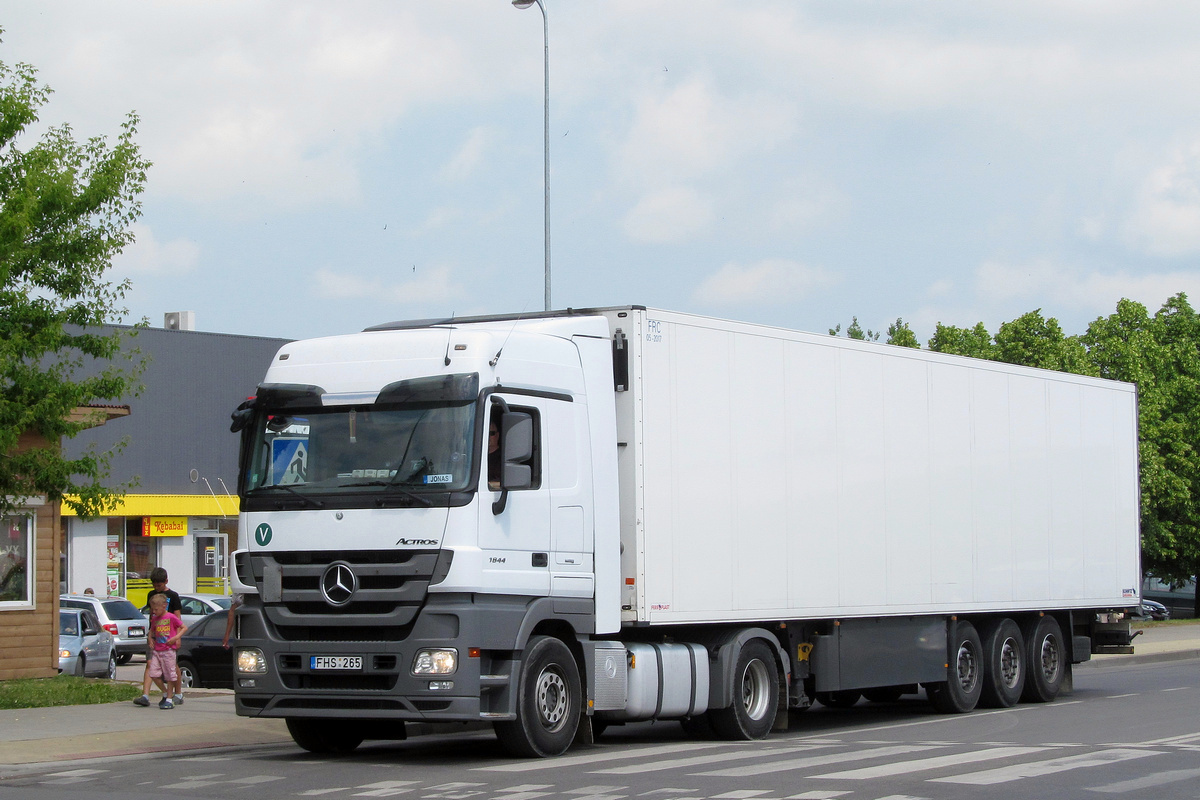 Литва, № FHS 265 — Mercedes-Benz Actros ('2009) 1844